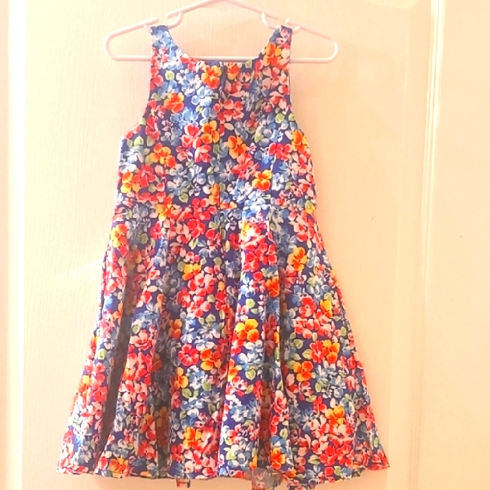 Polo Ralph Lauren Floral Kids Dress - Multicolor Every day Fancy, Size 4.